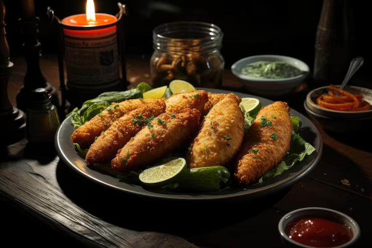 Winter Special Fish Pakora Surrey